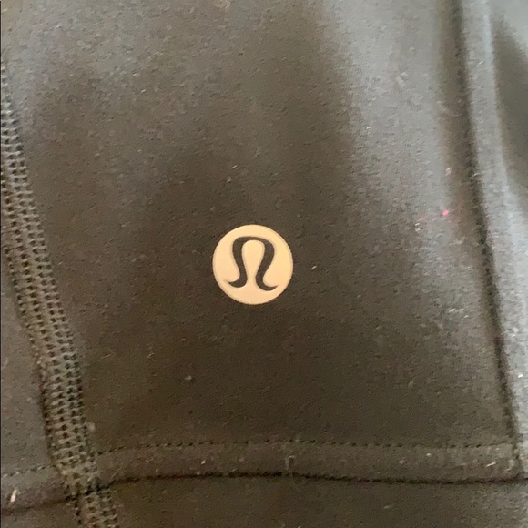 Lululemon Black Zip Up Jacket w/ breathable back - Picture 7 of 7